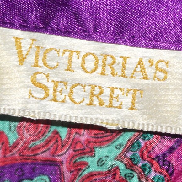 Vintage 80s Victorias Secret Floral Night Shirt - Picture 4 of 7